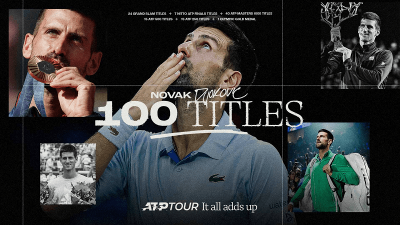 Djokovic...la légende entre dans le club des centenaires