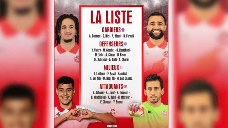 المنتخب الوطني: أسماء جديدة في قائمة سامي الطرابلسي