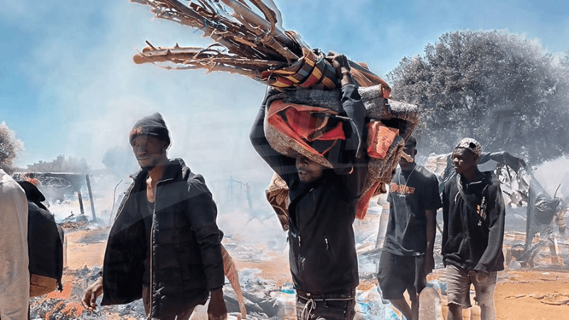 Sfax: Démantèlement de camps de migrants et rapatriements volontaires