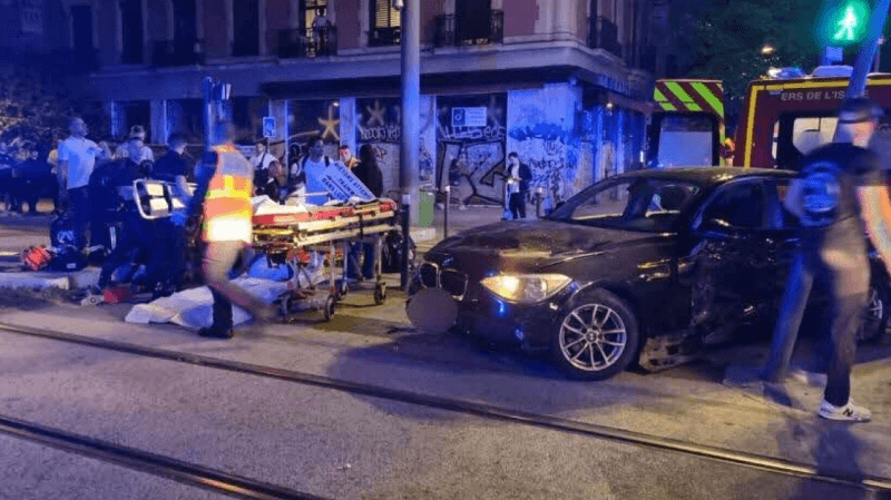 Après la victoire du PSG : Une voiture percute la foule à Grenoble