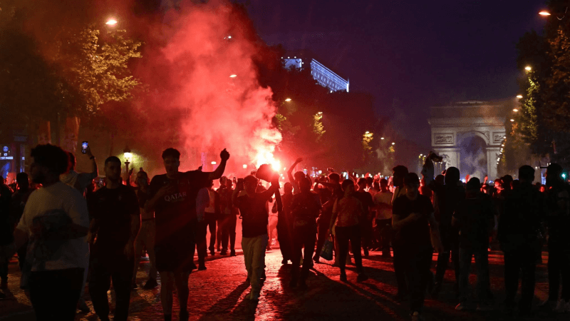 Victoire du PSG : un jeune homme meurt percuté par une voiture à Paris