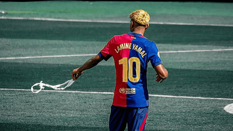 Ligue des champions: Le but de la saison signé Lamine Yamal