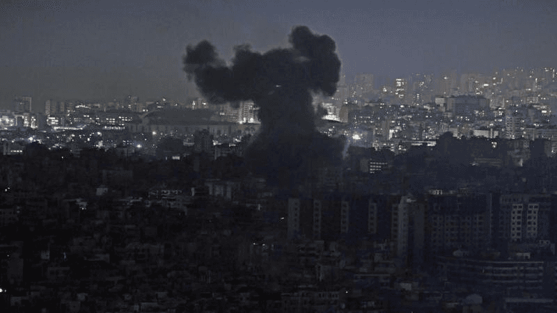 غارات إسرائيلية على الضاحية الجنوبية لبيروت