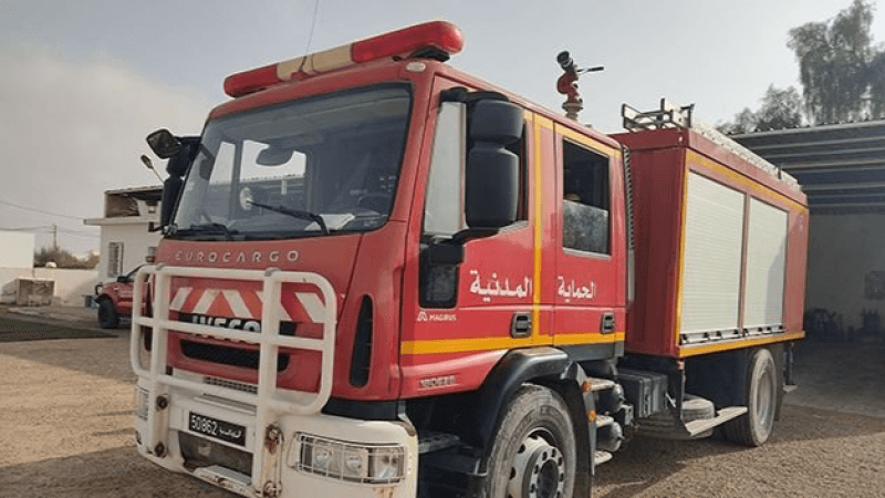 Béja : un incendie ravage plus de 40 hectares de blé