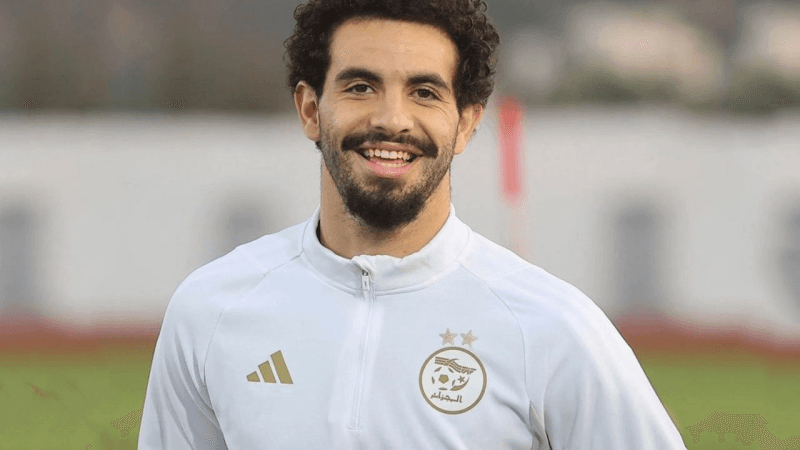 L'international algérien Rayan Aït-Nouri à Manchester City