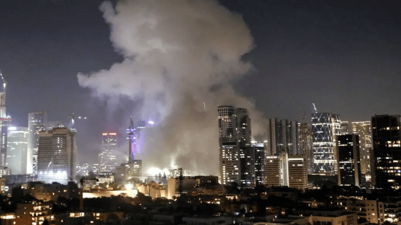 L’Iran lance une nouvelle salve de missiles sur  Tel Aviv