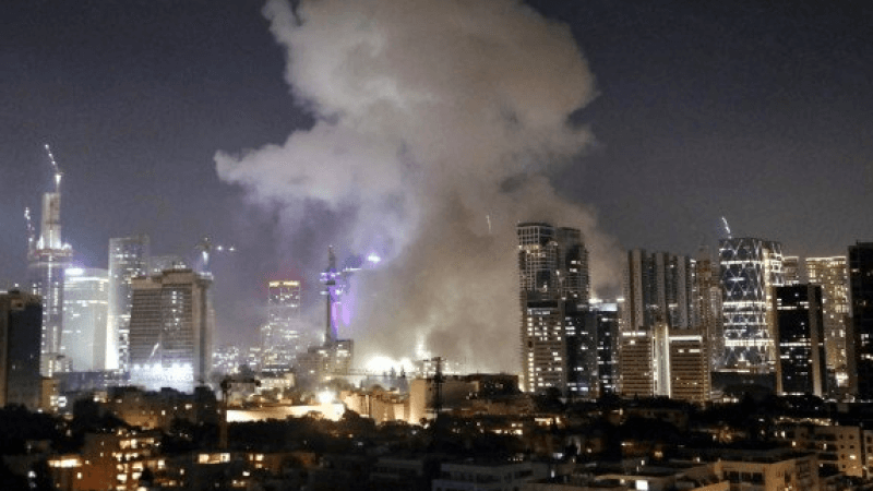 تقارير: صاروخ إيراني أصاب مقر قيادة الجيش الإسرائيلي