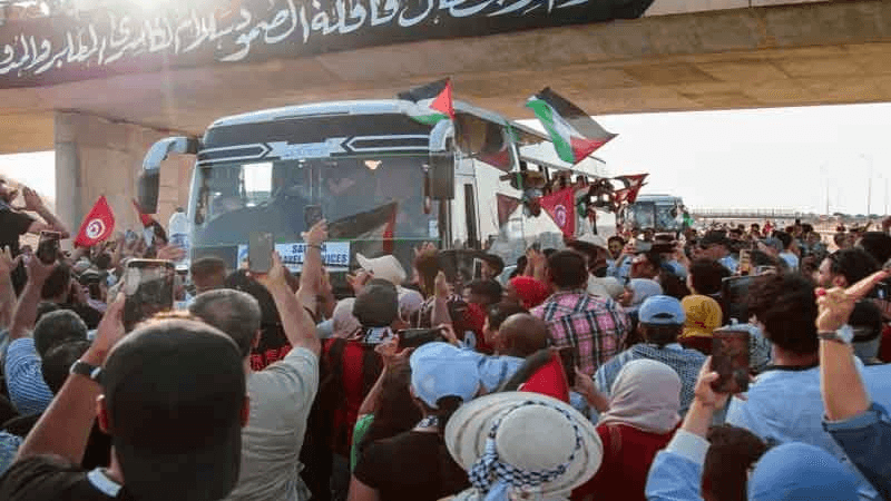 مدير أمن معبر رأس جدير ينفي دخول قافلة الصمود ليبيا بشكل غير قانوني