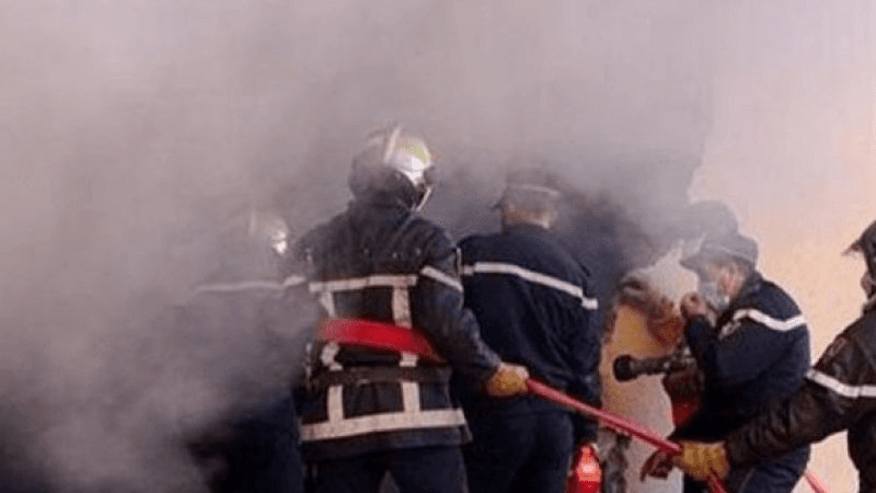 Medjez El Bab:  un incendie dans une usine de plastique, maîtrisé