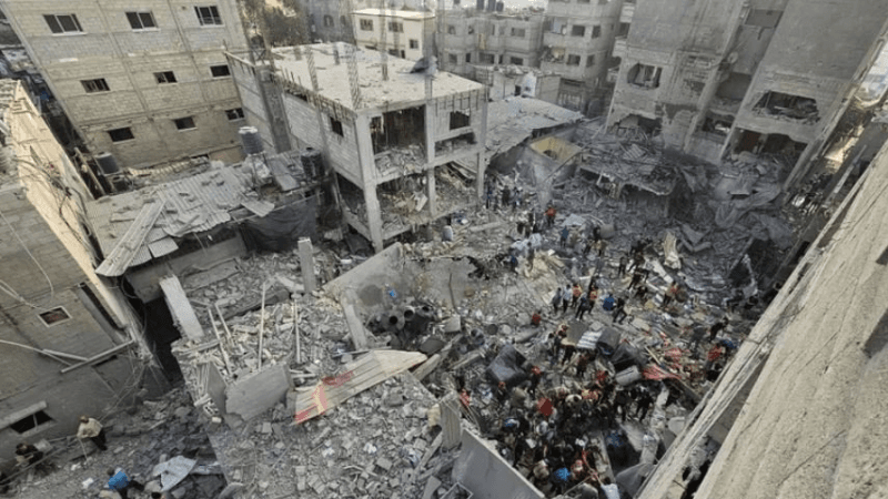 19 شهيدا في غارات عنيفة استهدفت مناطق متفرقة من غزة