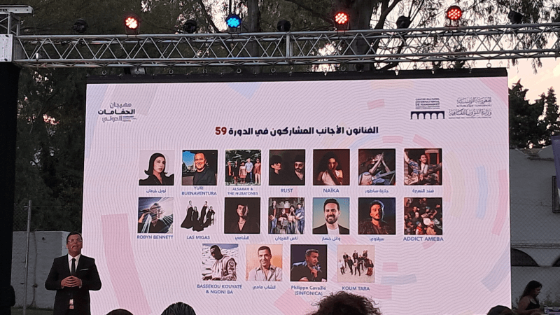 مدير مهرجان الحمامات: انطلقنا من تونس لنروي سردية فنية كونية