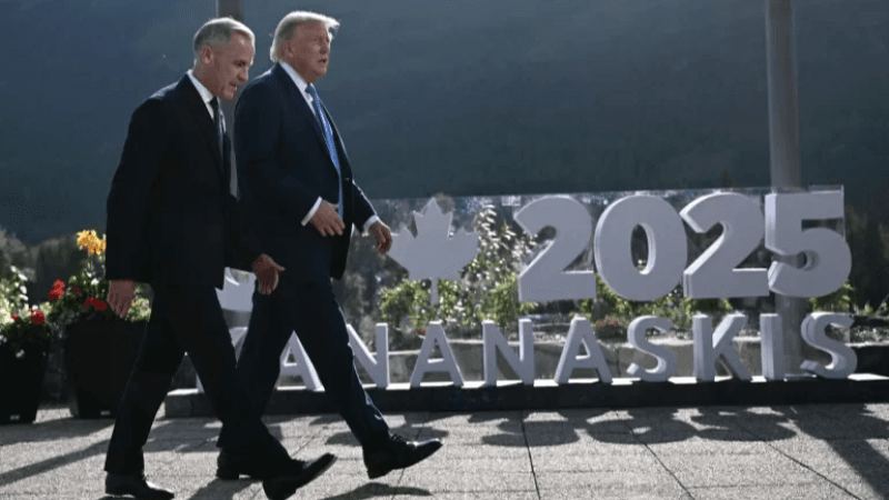 Droits de douane: Trump joue au bâton et à la carotte avec le Canada