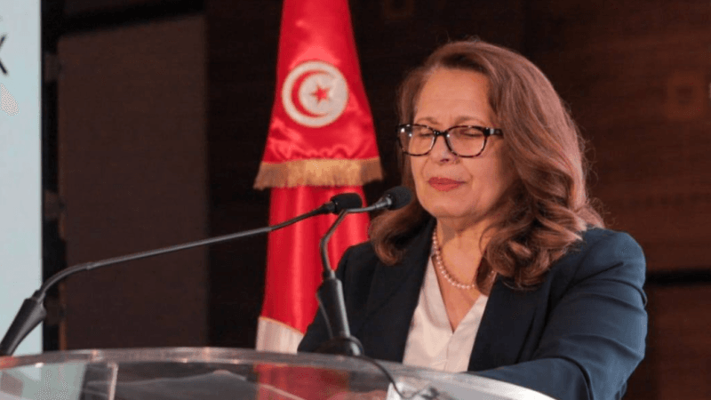وزيرة الصناعة تدعو للتسريع في برنامج اصلاح شركة نقل المواد المنجمية