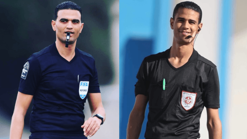 المالكي والحناشي ضمن القائمة النهائية لحكام بطولة أمم إفريقيا للمحليين