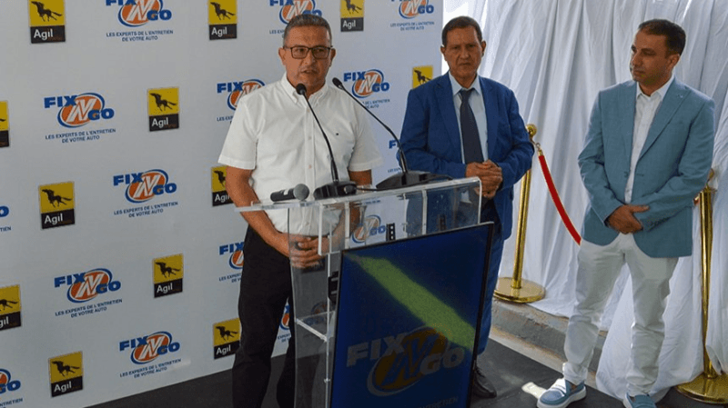 FIX’N’GO inaugure son nouveau centre à la station Agil GP9 Lac 1