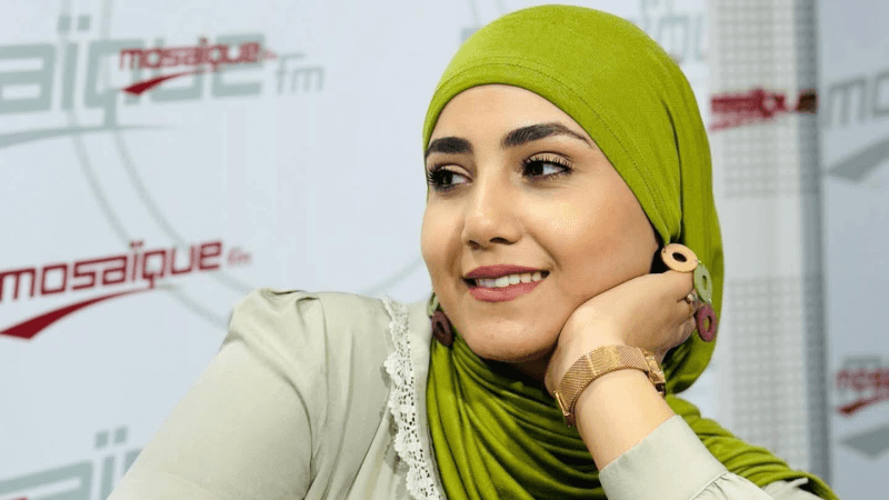 الزميلة أميمة عليّة ترزق بـ'غالي'