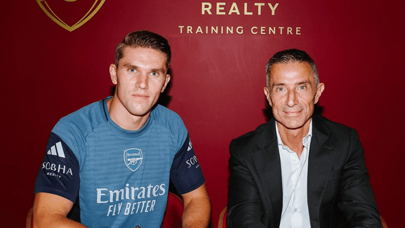 Viktor Gyökeres s'engage avec Arsenal