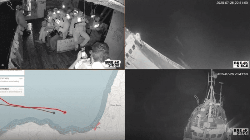 Gaza: L'armée d'occupation prend le contrôle du bateau 'Handala'