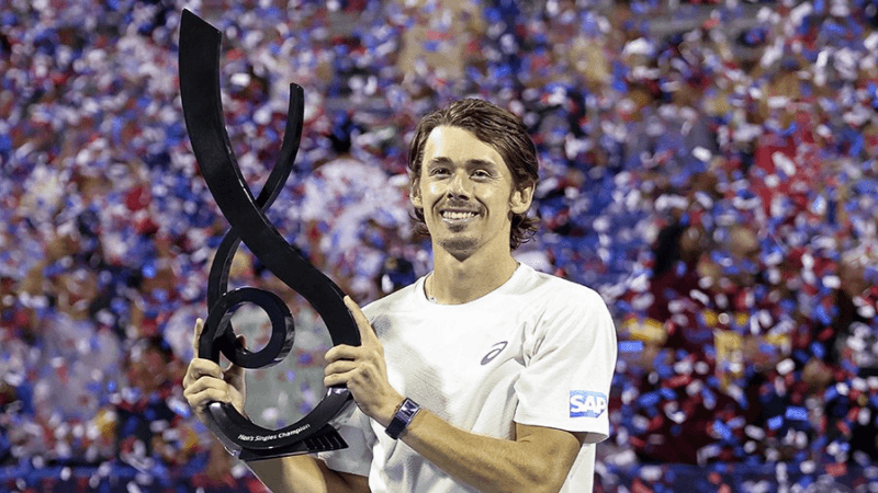 Tennis: Alex de Minaur sacré à Washington