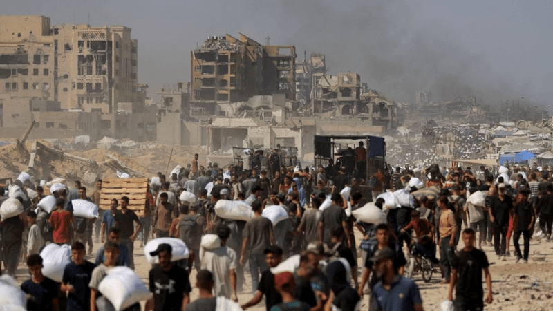 Gaza: Trump reconnaît... enfin, une 'réelle famine'