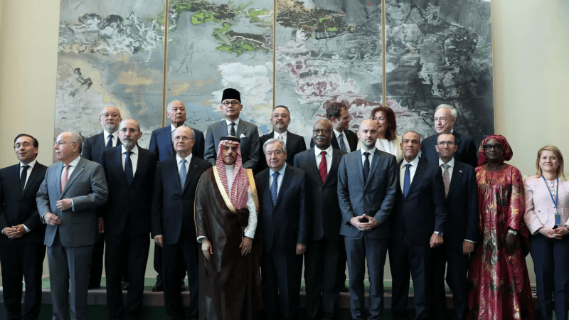 دعوات دولية لإقامة الدولة الفلسطينية