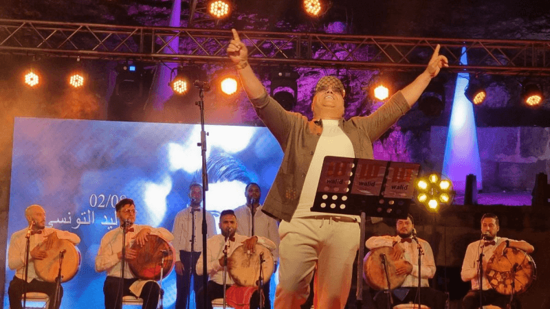 مهرجان الفنون الشعبية.. وليد التونسي يعود للفنّ بعد رحلة الشفاء