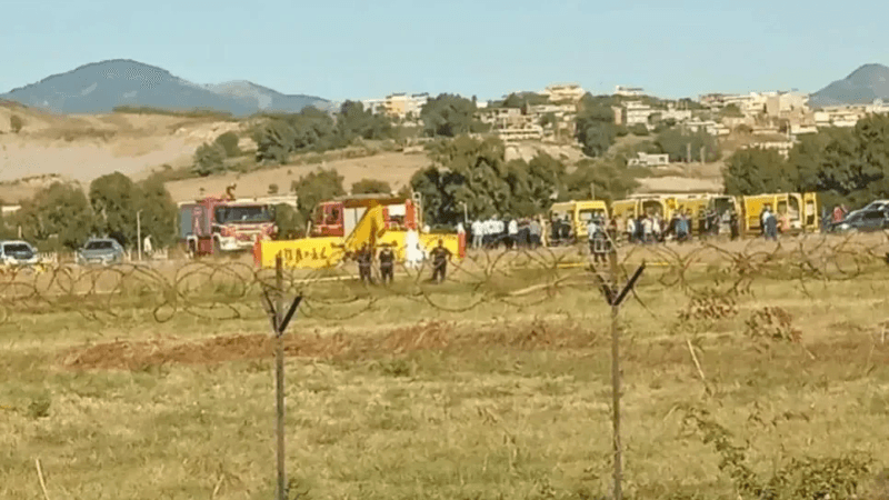 الجزائر: وفاة 4 أفراد من الحماية المدنية إثر سقوط طائرة بمطار جيجل