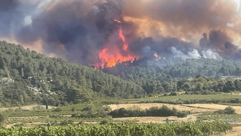 France : incendie dévastateur dans l’Aude