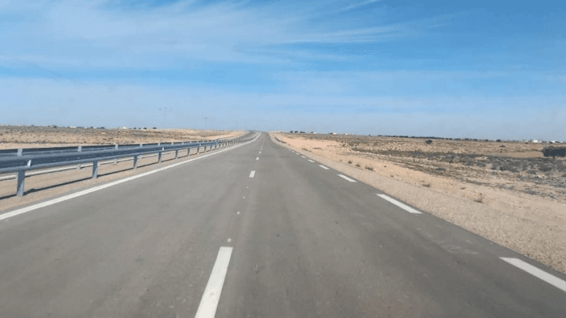 استكمال أشغال وصلة الطريق السيارة تونس-رأس جدير نهاية 2025