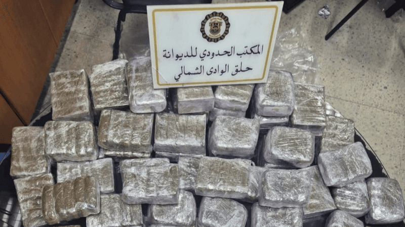 ميناء حلق الوادي: إحباط محاولة تهريب 36 كيلوغرامًا من القنب الهندي