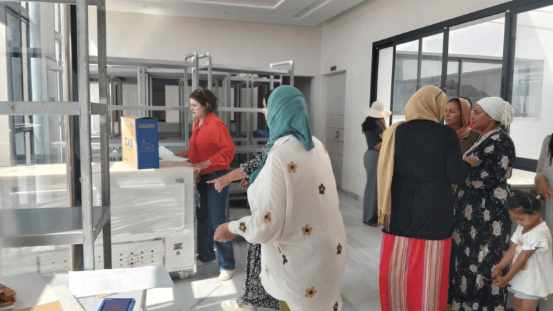 توزيع 29 مورد رزق لفائدة عدد من النسوة بسيدي بوزيد