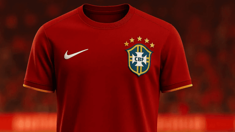 Brésil: La Seleçao ne portera pas de maillot rouge...
