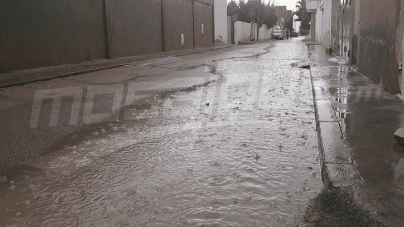 أمطار غزيرة في القصرين
