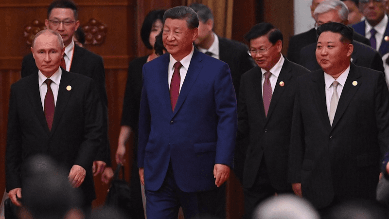 Trump:  'Xi Jinping conspire avec Poutine et Kim Jong Un'
