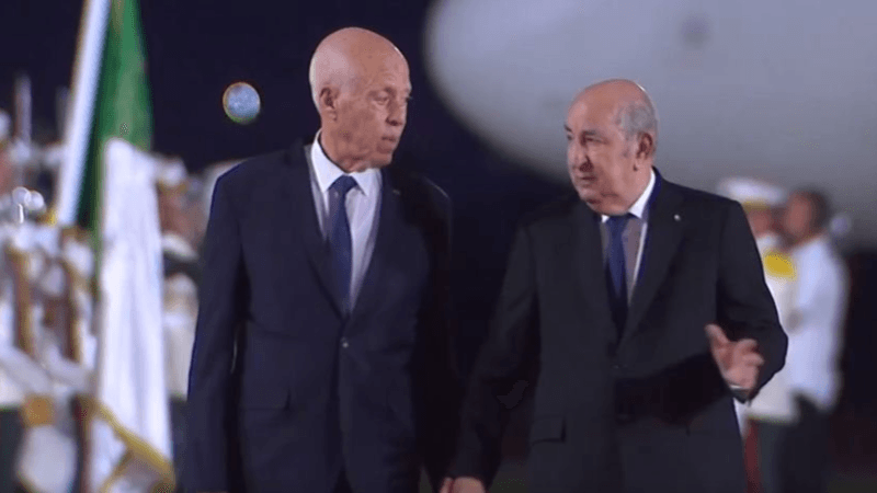 Kaïs Saïed à Alger