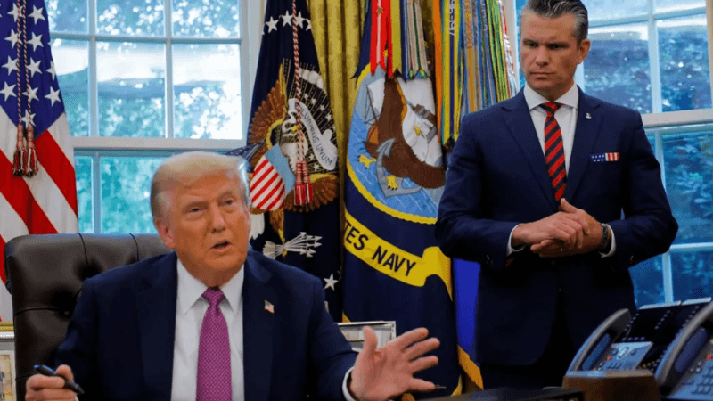 Trump renomme le ministère de la Défense en 'ministère de la Guerre'