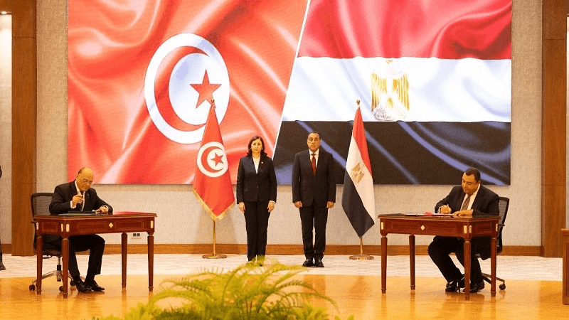 Tunisie – Égypte : Signature de plusieurs accords de coopération