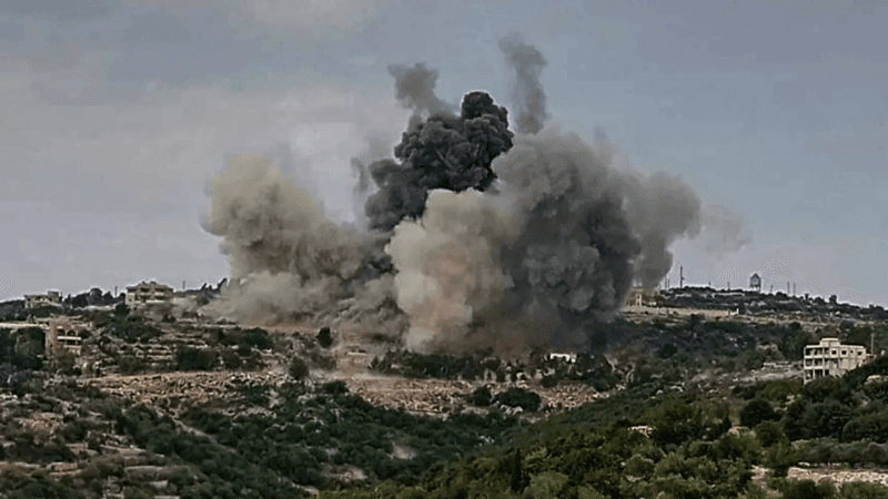شهيد وخمسة جرحى في قصف إسرائيلي على جنوب لبنان