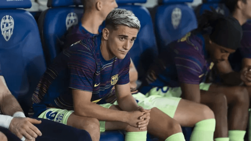 FC Barcelone: Gavi absent plus de quatre mois…