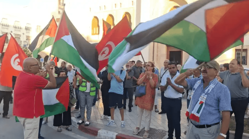 صفاقس: تجمع ومسيرة دعما لغزة وأسطول الصمود لكسر الحصار