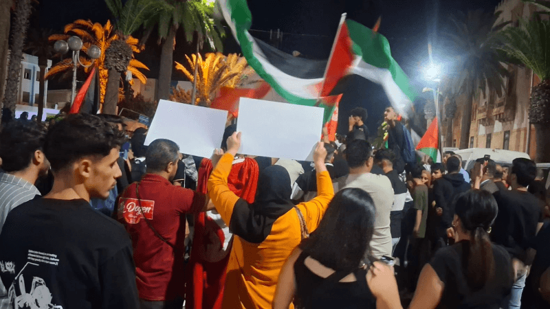 Sfax : manifestation pour la libération des activistes de la flottille