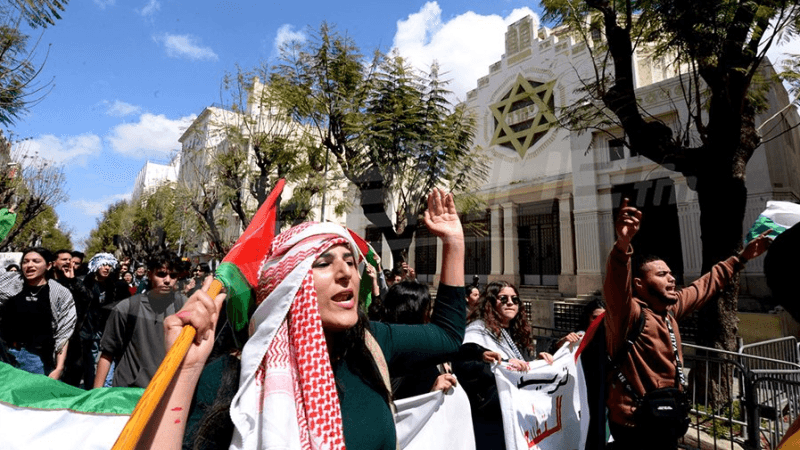 Marche nationale  en soutien à la résistance palestinienne
