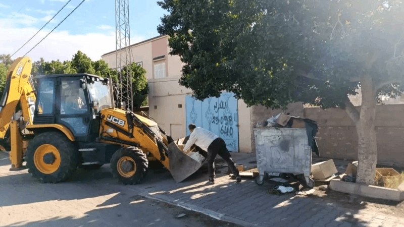 سيدي بوزيد: حملة نظافة كبرى في سيدي علي بن عون