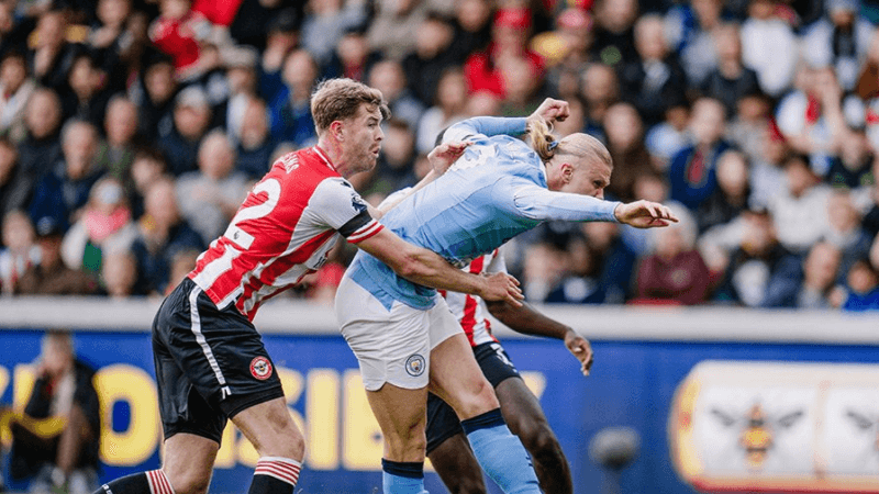 Premier League: Manchester City assure le service minimum à Brentford
