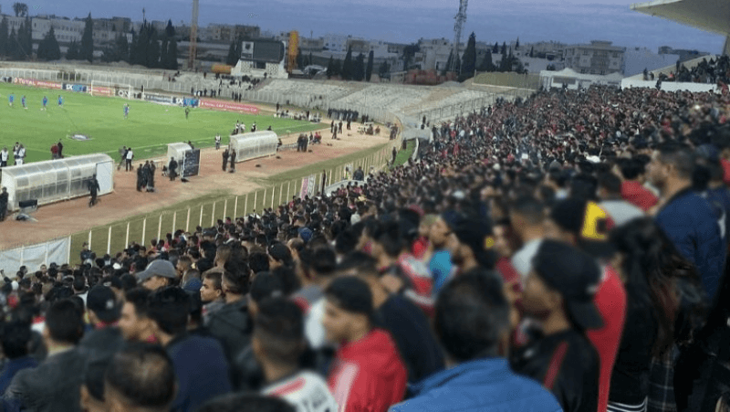 أحداث شغب بالملعب الأولمبي بسوسة: بطاقات إيداع بالسجن في حقّ 4 شبّان