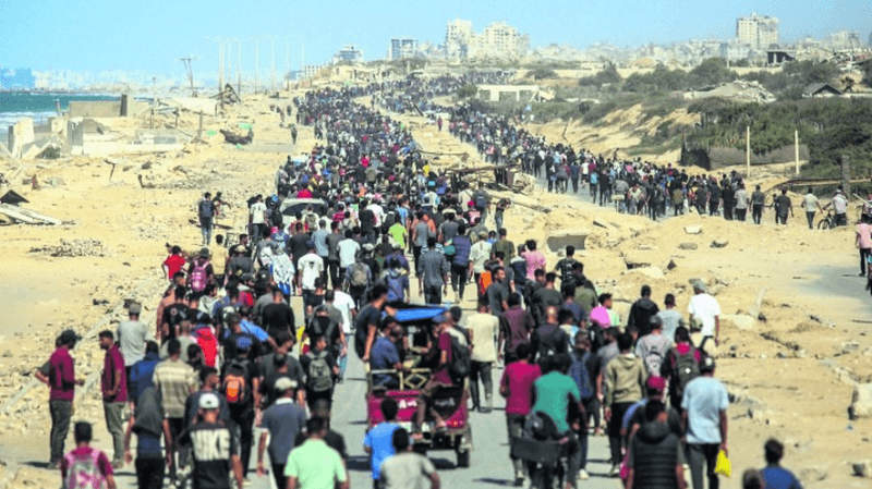 Gaza: Plus d’un demi-million de Gazaouis retournent vers le nord