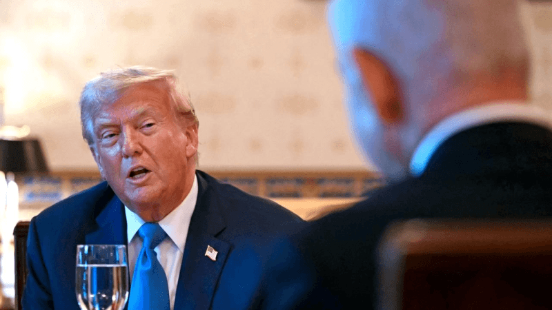 Pour Trump, Netanyahu est un grand dirigeant à 'grâcier'