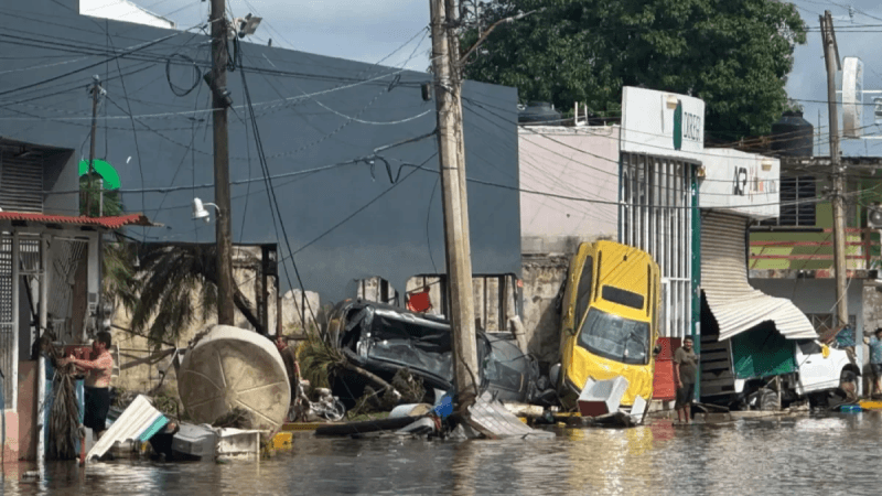 Mexique: Pluies diluviennes...Au moins 64 morts et 65 disparus