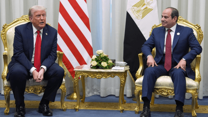 Trump salue le rôle très important d'al-Sissi dans l'accord sur Gaza