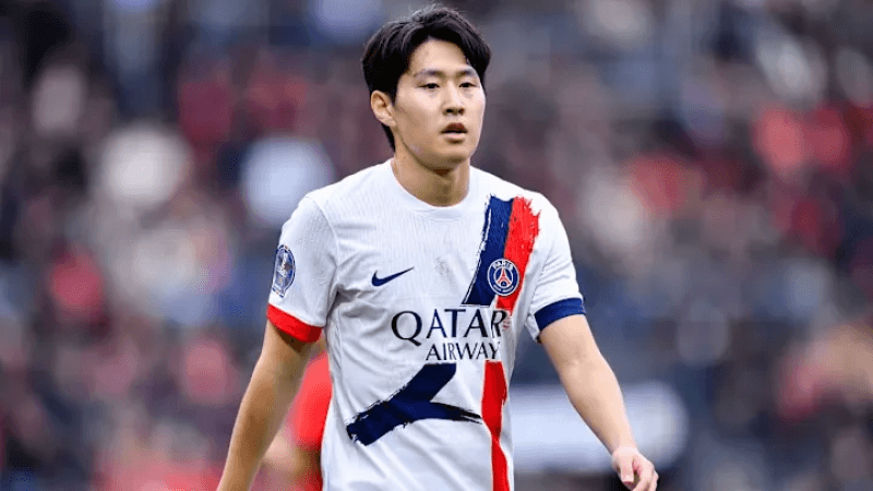 PSG: Lee Kang-in, meilleur joueur international asiatique